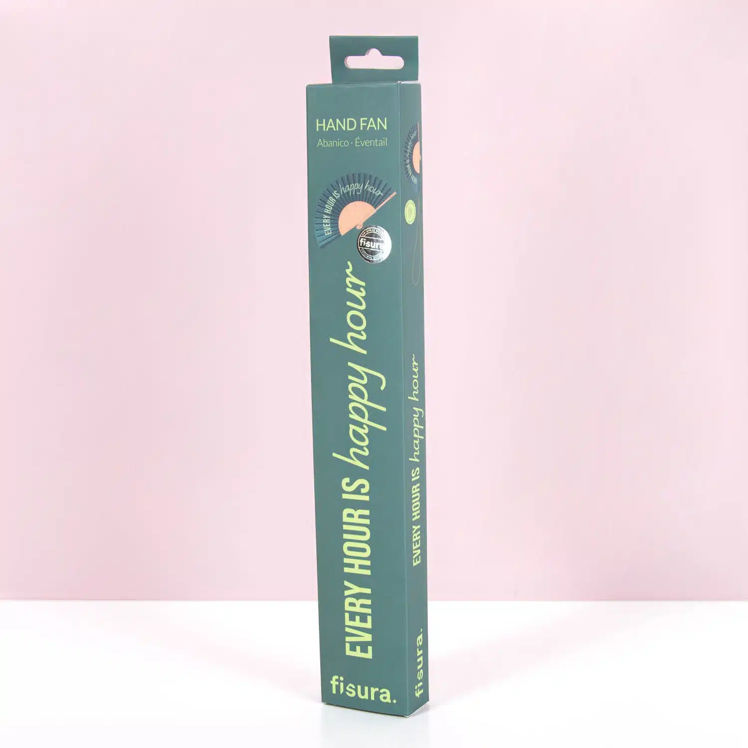 Fächer aus Holz Every Hour is Happy Hour