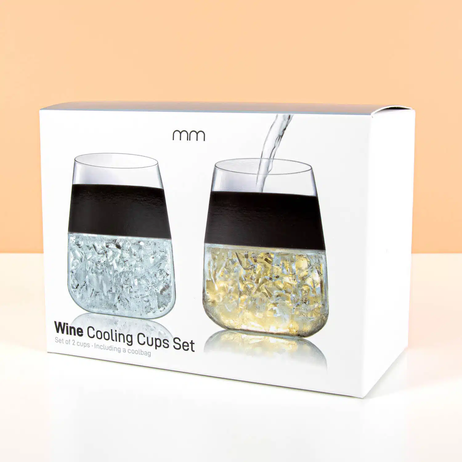 Gekühlte Weingläser (2er-Set)