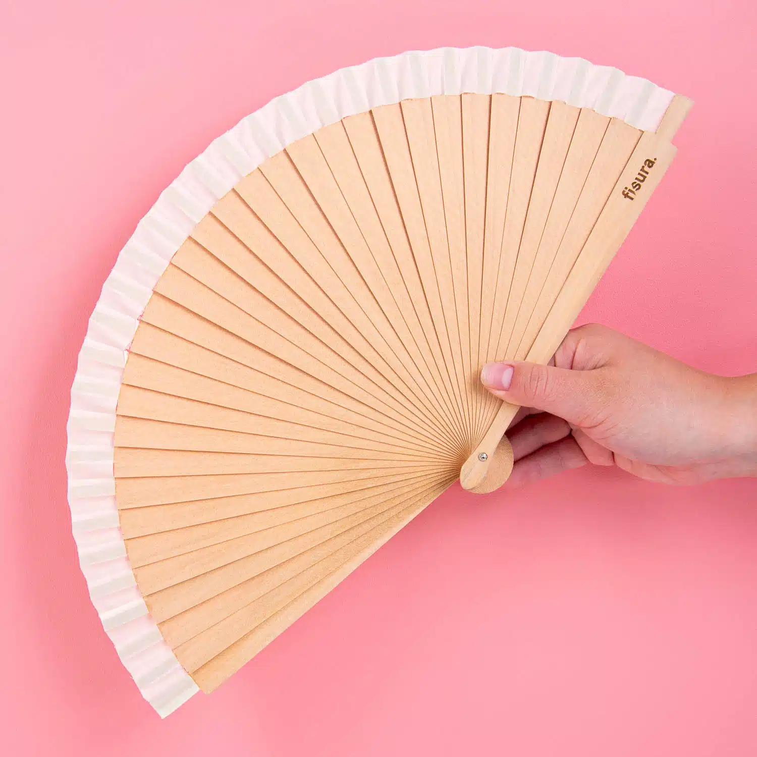 DIY-Fächer aus Holz