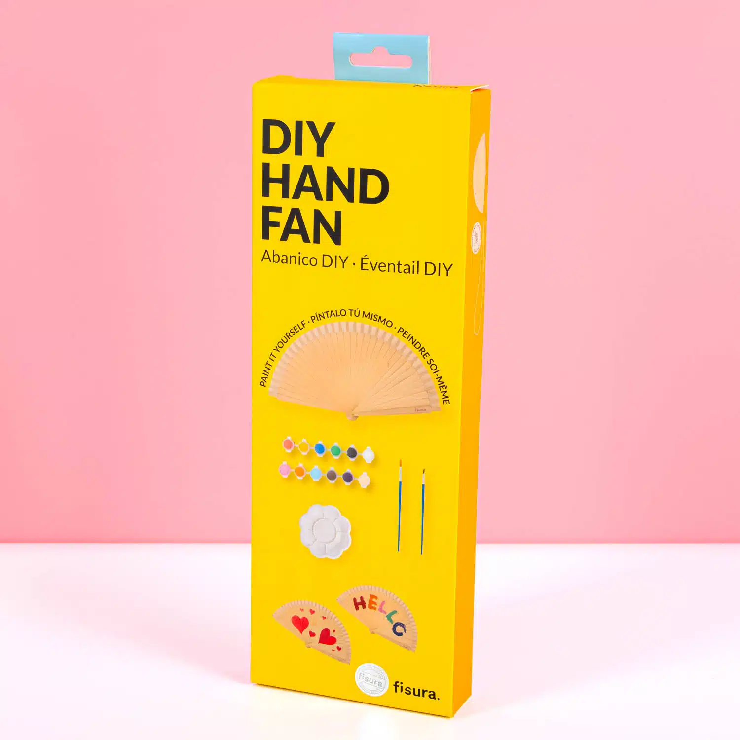 DIY-Fächer aus Holz