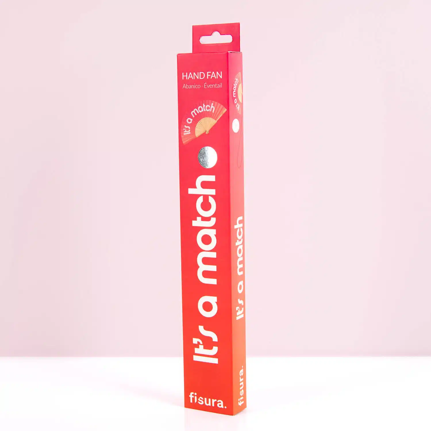 It’s a Match Fächer aus Holz