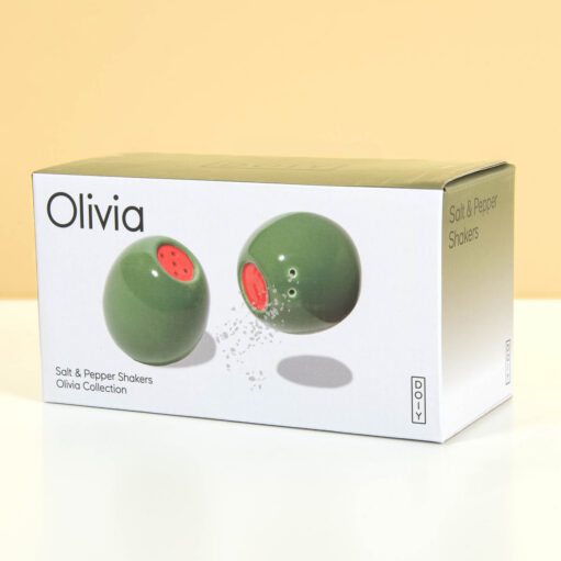 Produktname: Salz- und Pfefferstreuer Oliven