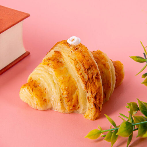 Croissant-Kerze
