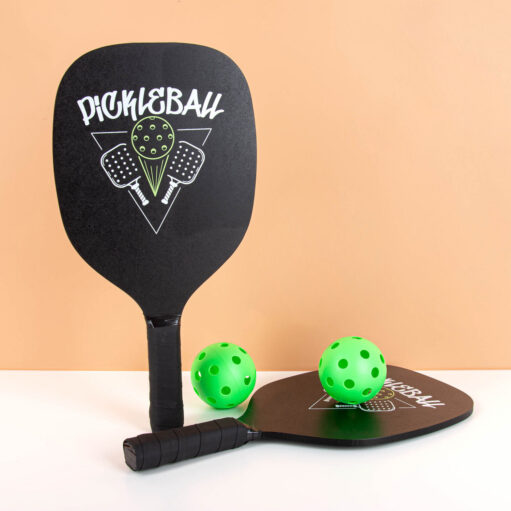Pickleball-Schläger und Bälle (4er-Set)