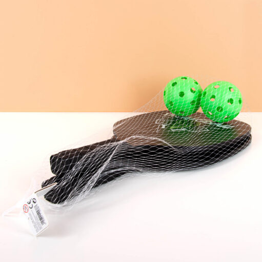 Pickleball-Schläger und Bälle (4er-Set)