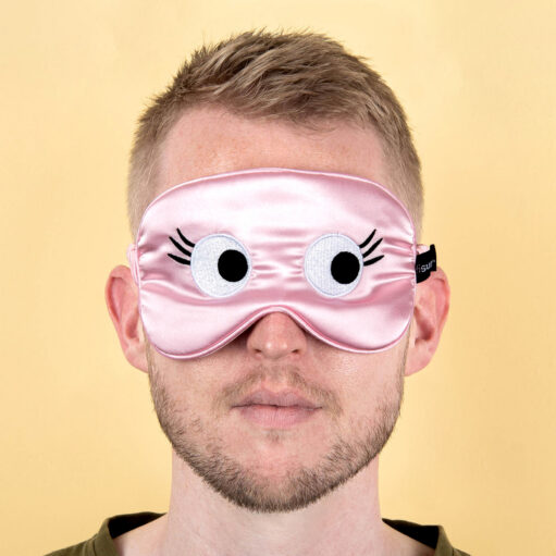 Schlafmaske mit Augen