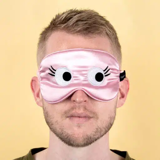 Schlafmaske mit Augen