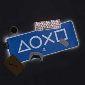 PlayStation Leuchtende Schreibtischunterlage