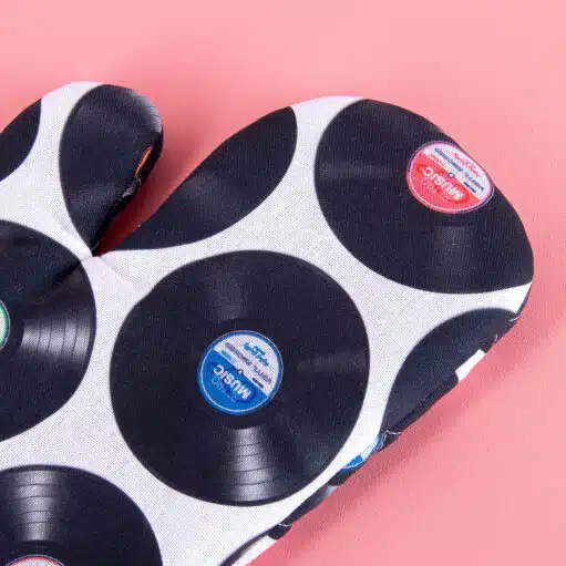 Schallplatten Ofenhandschuh
