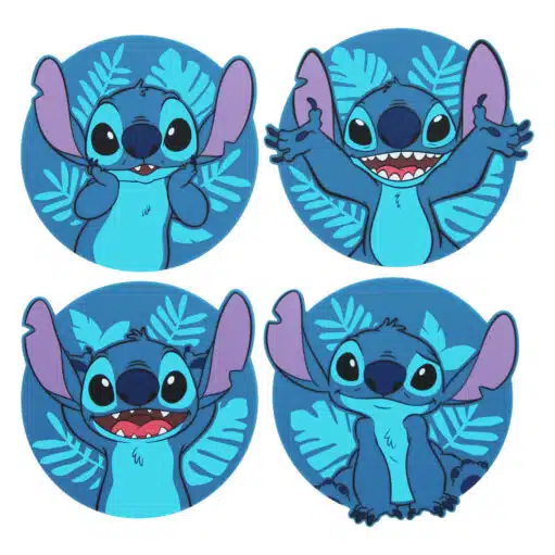 Disney Stitch Untersetzer (Set mit 4)