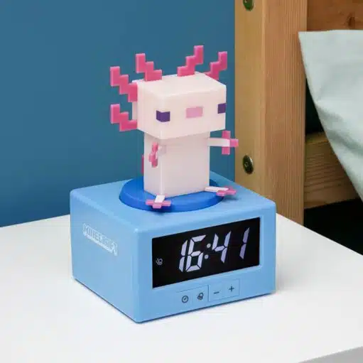Minecraft Axolotl Wecker