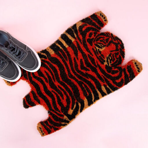 Tigerfell Fußmatte