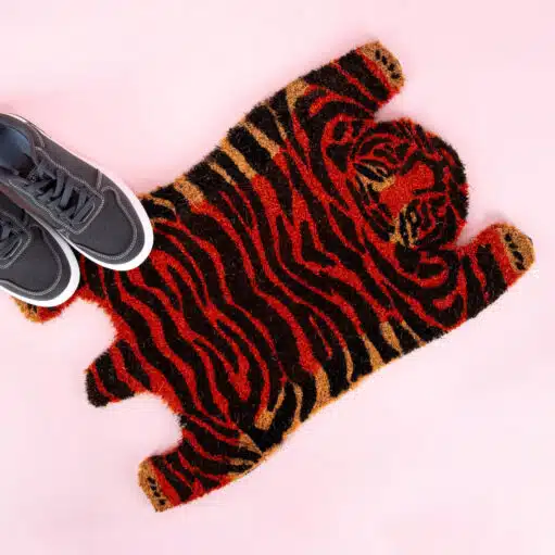Tigerfell Fußmatte