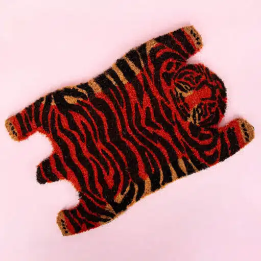 Tigerfell Fußmatte