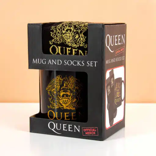 Queen Tassen- und Socken-Geschenkset