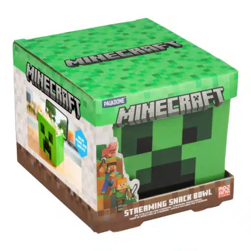 Minecraft Creeper Snackschale