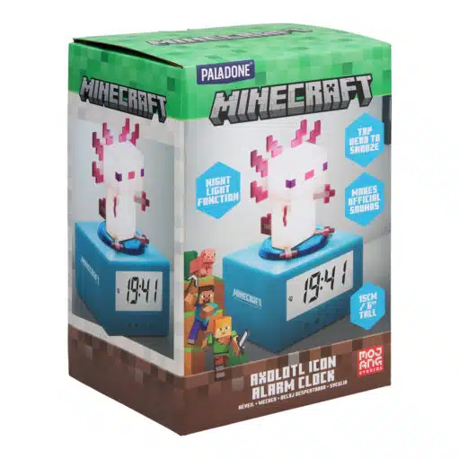 Minecraft Axolotl Wecker