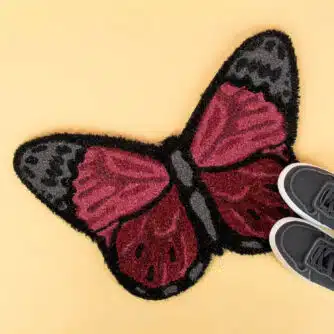 Schmetterling Fußmatte