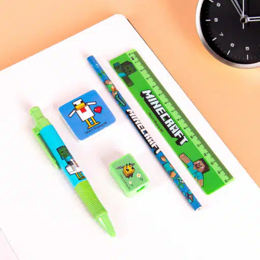 Minecraft Schreibset (Set aus 5)