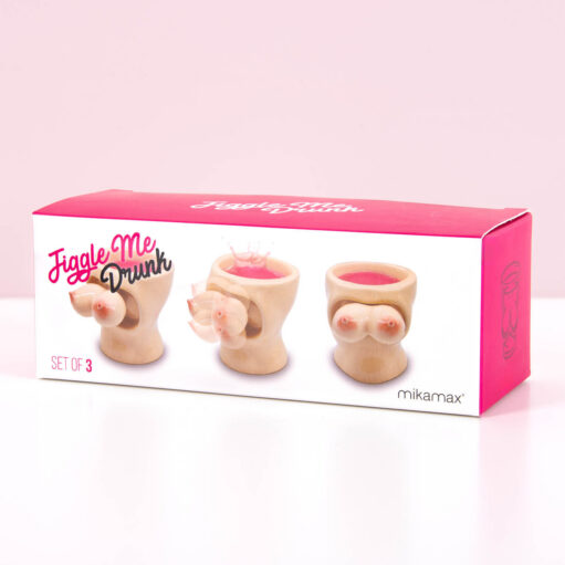 Schnapsgläser mit Brüsten (3er-Set)