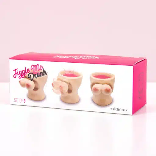 Schnapsgläser mit Brüsten (3er-Set)