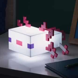 Minecraft Axolotl Lampe