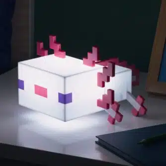 Minecraft Axolotl Lampe