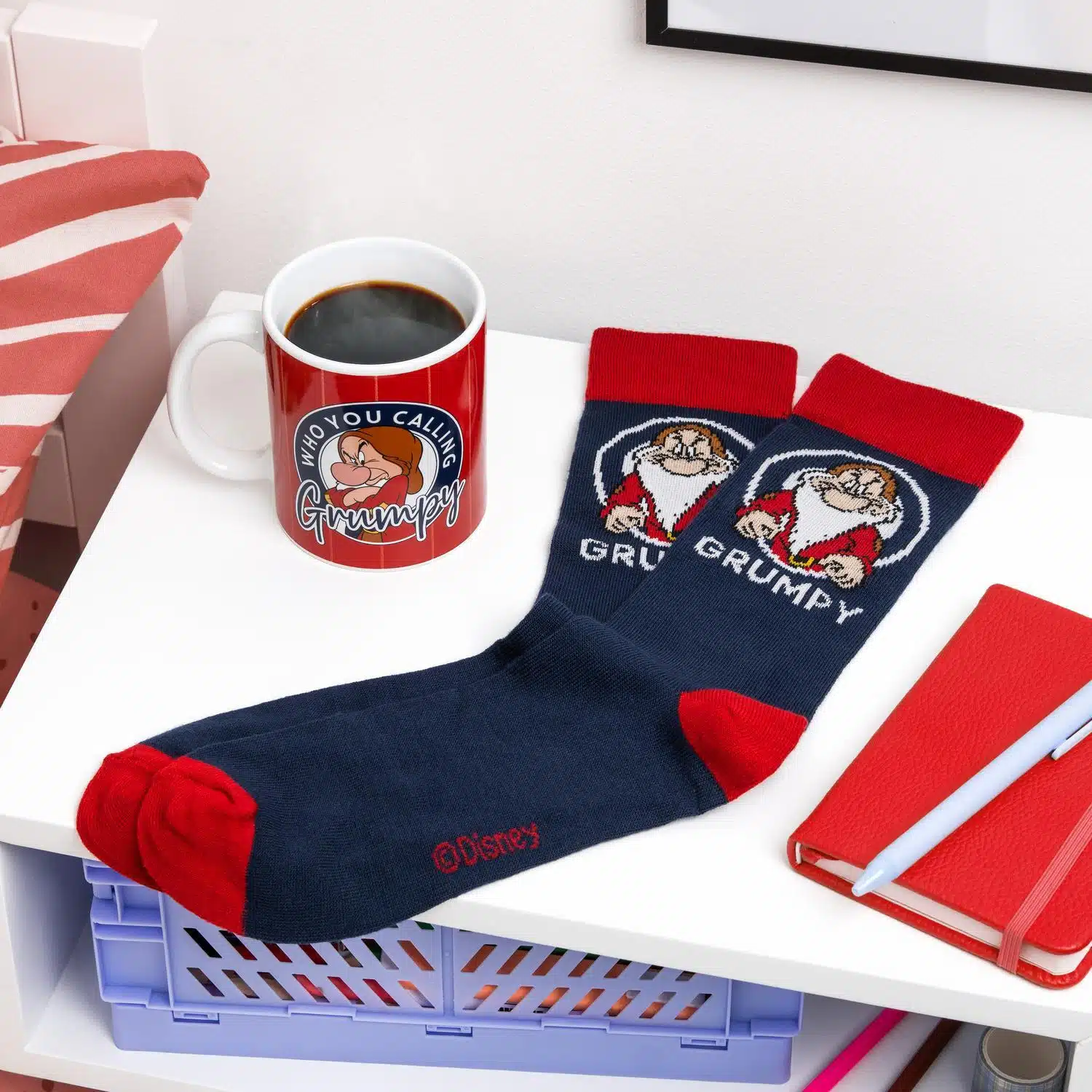 Disney Grumpy Socken- und Tassen-Geschenkset