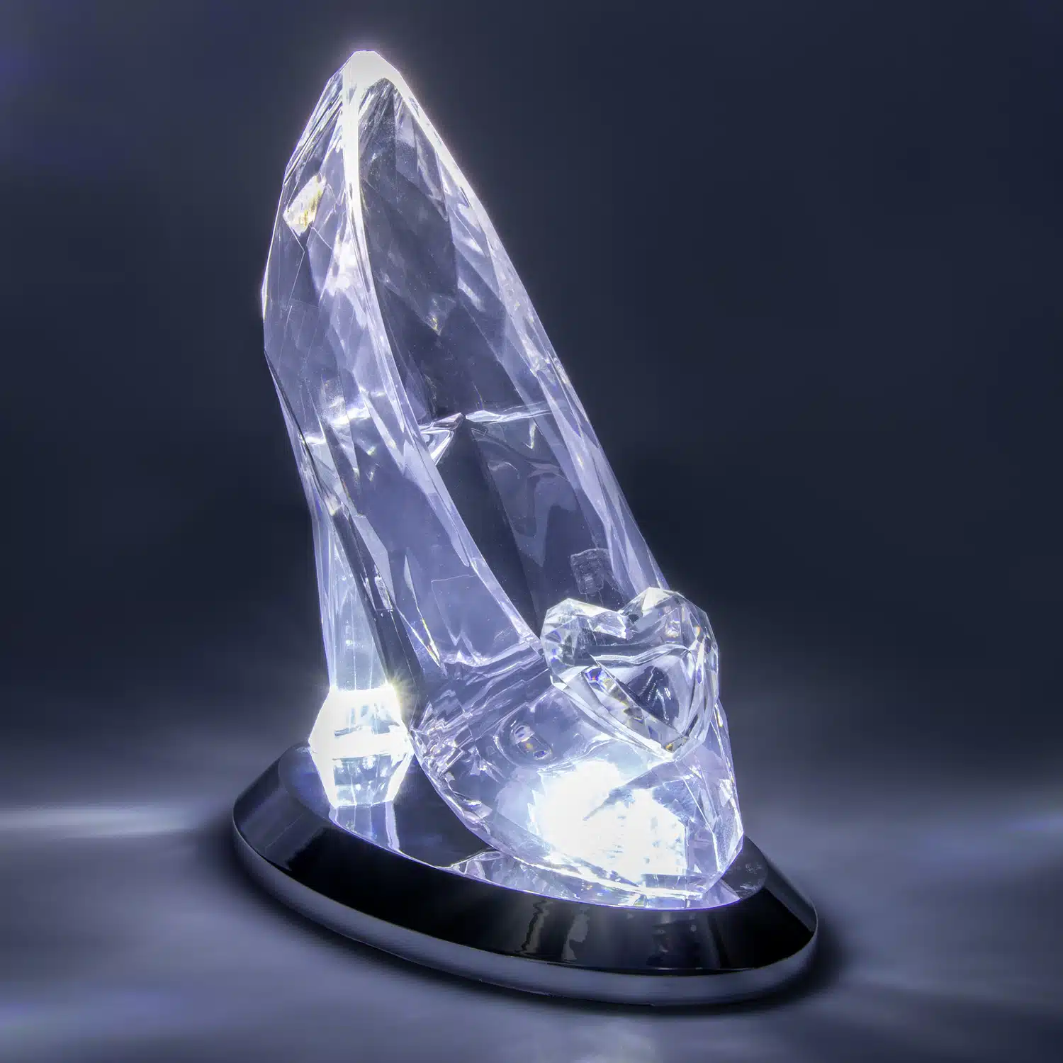 Cinderella-Glaspantoffel-Lampe