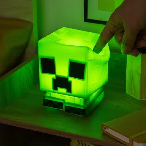 Minecraft Creeper Silikon-Nachtlicht