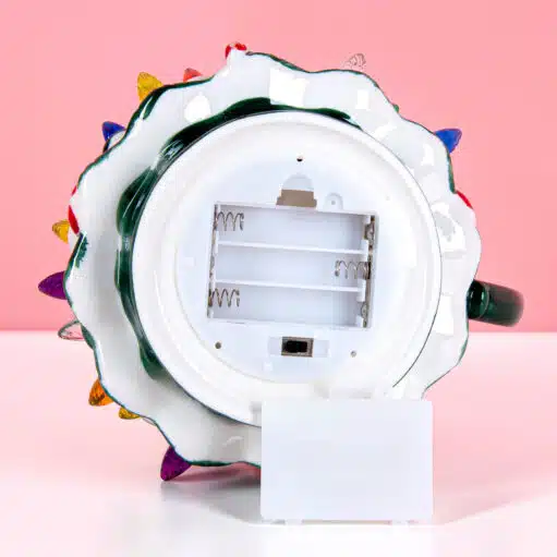 Weihnachtsbaum-Tasse mit LED-Beleuchtung