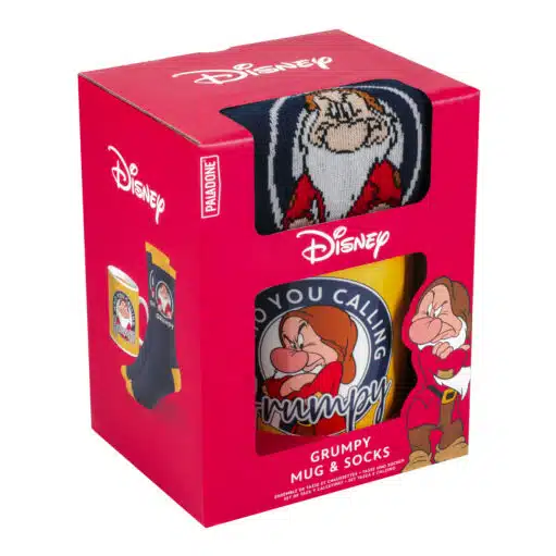 Disney Grumpy Socken- und Tassen-Geschenkset