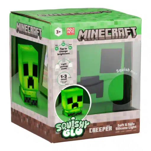 Minecraft Creeper Silikon-Nachtlicht