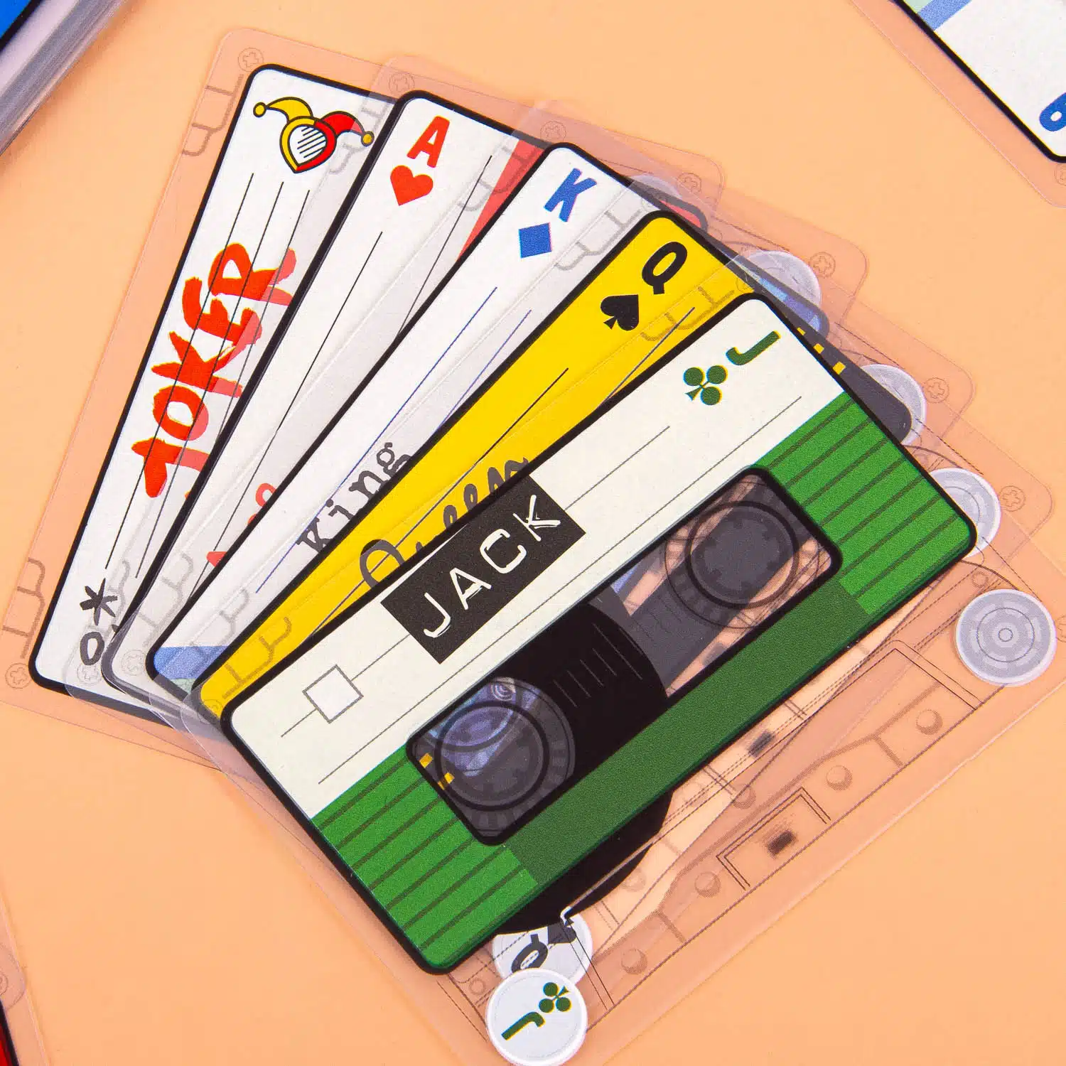 Kassetten Kartenspiel