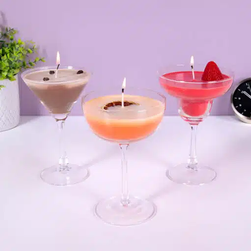 Cocktailkerzen (Set mit 3)