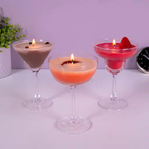 Cocktailkerzen (Set mit 3)