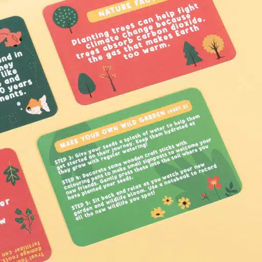 Natur-Trivia-Karten für Kids
