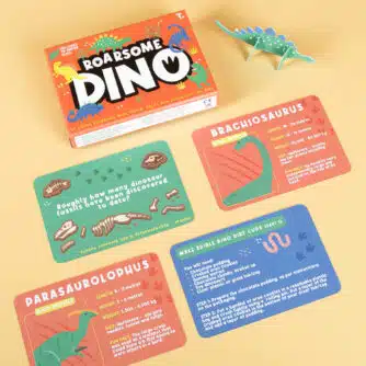 Roarsome Dino-Trivia-Karten für Kids