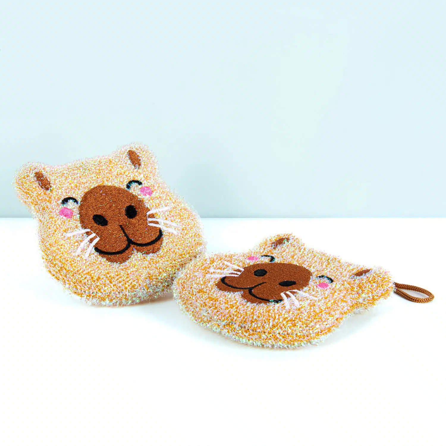 Tierförmige Spülschwämme - Capybara (Set von 2)