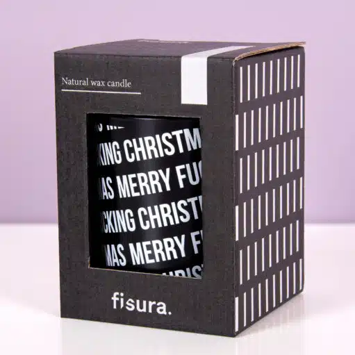 Merry Fucking Christmas Kerze