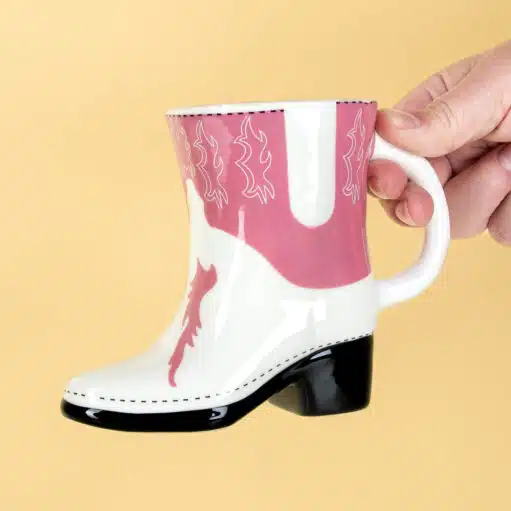 Cowboystiefel Tasse