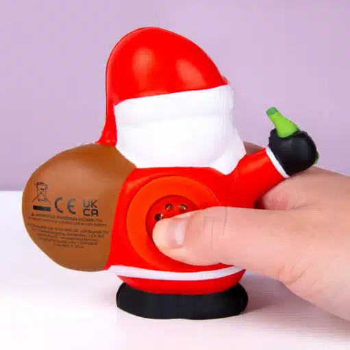 Sprechender Weihnachtsmann Stressball