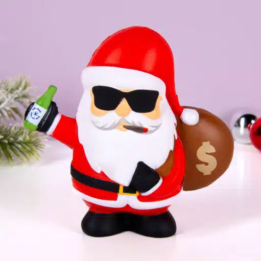 Sprechender Weihnachtsmann Stressball