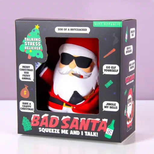 Sprechender Weihnachtsmann Stressball