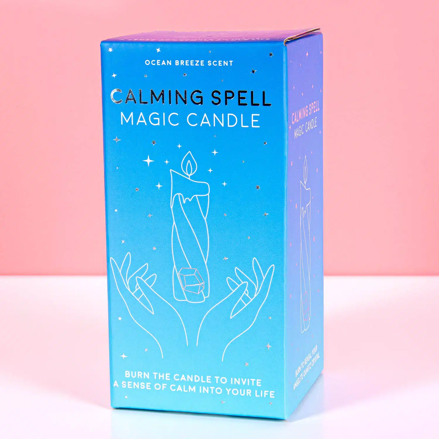 Calming Spell Kerze mit Angelit