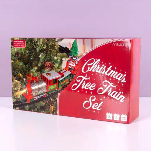 Weihnachtsbaum-Eisenbahn