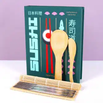 Essentials Buch mit Sushi-Werkzeugen