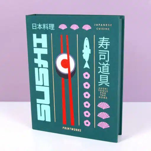 Essentials Buch mit Sushi-Werkzeugen
