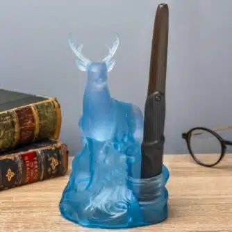 Harry Potter Patronus Lampe mit Zauberstab