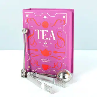 Essentials Buch mit Tee-Werkzeugen